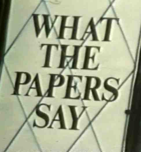 whatthepaperssay